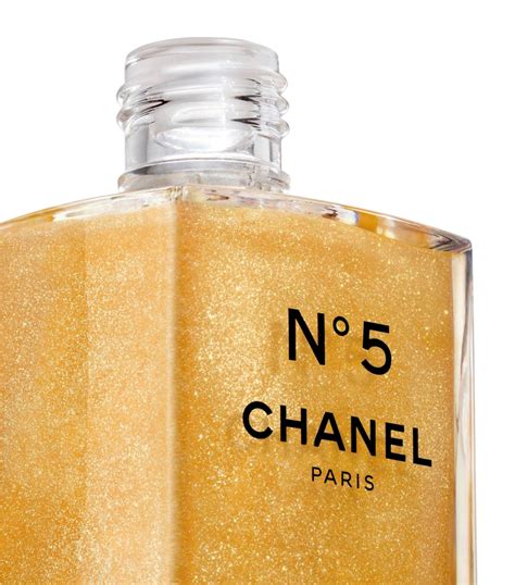 chanel 5 body oil